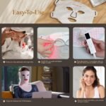 MEGELIN Led Red Light Therapy Face & Neck Mask, 7 Colors Led Light Therapy Facial Mask, Infrared Red Light Therapy Mask, Infrared Light Skin Rejuvenation(White) | 7 Colors Led Light Therapy Facial Mask, Infrared Red Light Therapy Mask, Infrared Light Skin Rejuvenation(White) - Image 7