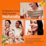 Modelones Nail Strengthener Cuticle Oil for Nails Orange Growth Repair Care | Nail Oil for Growth and Strength Nail Growth Oil Cuticle Care Quick Dry Nail Care Moisturize Strengthen Damaged Nail 0.5Fl Oz - Image 8