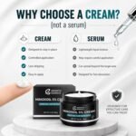 Minoxidil 5% Cream with Biotin, Caffeine & Hyaluronic Acid – Topical Cream Format for Hairline & Beard – Fragrance Free – 3.4 oz - Image 6