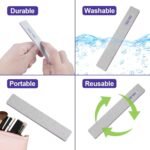 Nail Files (12 Pack), 100/180 Grit Emery Boards Nail File for Natural Nails and Acrylic Nails, Double Sided Emory Boards limas para unas acrilicas Profesional Fingernail Filer Reusable Manicure Gray - Image 5