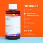 Good Molecules Niacinamide Brightening Toner with Arbutin, 4 fl oz | Brightens and evens the look of skin tone, refines texture, and minimizes the look of pores. - Image 8