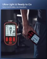 TENS Unit Muscle Stimulator for Back Pain Relief, Model SM9055 | 3-IN-1 TENS Machine, 36 Modes 20 Intensities, Portable Travel Home Use, 12 Pads for Back Shoulder Sciatica, Gift for Dad Mom - Image 9