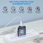 [Apple Certified] Magnetic Wireless Charger, 10FT Long 25W iPhone Magsafe Charger Fast Phone Charging Pad Wireless Magnetic Braid Cable Charge for iPhone 17/17 Pro/17 Pro Max/Air/16 ProMax/15/14/13/12 - Image 4