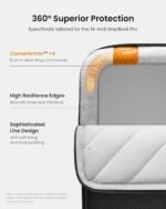 tomtoc 360° Protective Laptop Sleeve for 14-inch MacBook Pro M5 Pro/Max | 2026 A3426 A3427 A3434 M4/M3/M2/M1 A3112 A3401 A3185, Water-Resistant Laptop Case Bag Fits Dell XPS 14 & 13.8" Surface Laptop - Image 5