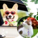 Reginary 120 Pcs Dog Bow Ties Bulk Summer for Dogs Adjustable Puppy Bowtie Collar Pet Bow Neckties Fruit Hawaii Pet Neckties for Dog Cats Puppy Holiday Grooming Accessories - Image 6