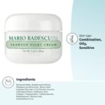 Mario Badescu Seaweed Night Cream for Women Anti Aging Oil-Free Moisturizer with Collagen & Sodium Hyaluronate, Ideal for Combination - Image 7