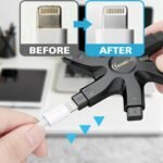 iPhone Cleaning Kit for Charging Port Cleaner,Lightning Charger Connector | Speaker Cable,AirPod Pro Cell Phone，Cleaning Putty，Repair Restore Tool,Thin Cleaning Brushes,Microfiber Cloths,Port Pick - Image 4