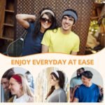Headbands for Women 8PCS, Summer-Exclusive Elastic Non Slip Hair Head Bands | Sweatbands head bands for women's hair, Soft Running Fashion Headband for Men & Women for Working Out, Travel, Daily Use - Image 7