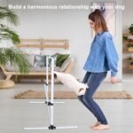 Dog Agility Jump Training Kit, Adjustable Hurdle Set with Storage Bag, Easy Setup Indoor Outdoor Obstacle Course Equipment for Dogs - Image 5