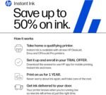 HP OfficeJet Pro 8139 Wireless All-in-One Color Inkjet Printer, Print, Scan, Copy, Fax, ADF, Duplex Printing Best-for-Home-Office, 1 Year Trial of Instant Ink Included, AI-Capable (C2VK3A) - Image 18