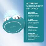 FOREO Bear 2 Advanced Lifting Toning Microcurrent Facial Device -Face Sculpting Tool - Firm & Contour - Non-Invasive - Increases Skin Care Absorption - Evergreen | Microcurrent facial device, face massager, face lift, facial toning, skin care tools, lymphatic drainage, firming, evergreen - Image 4