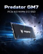 Acer Predator GM7 1TB SSD: M.2 2280 PCIe Gen 4 x4 NVMe 2.0, Read Speed Up to 7400 MB/s, Internal PC Solid State Drive for Laptop, Desktop and PS5 - BL.9BWWR.118 - Image 3