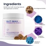 Gut Max Probiotic Chews - Natural, Vet Formulated Digestive & Immune Support - Relieves Diarrhea, Constipation - with Patented BC30™ Bacillus Coagulans - Duck Flavor - 90 Soft Chews - Image 4