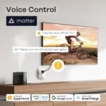Linkind Matter Smart Plug, Work with Apple Home, Alexa, Siri, Google Home | Smart Outlet Timer & Schedule, Smart Home, 15A/1800W, APP Remote Control, ETL Certified, 2.4G Wi-Fi Only, 6 Pack - Image 5