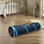 Cat Tunnel Tube Toys，Tunnels for Indoor Cats, 2 Way Foldable | Interactive Pet Crinkle Pop Up Tunnel with Balls Peek Hole Hideaway for Rabbits, Kittens, Ferrets, Puppy Playing & Exploring - Image 7