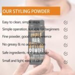 Goiple 3PCS Hair Styling Powder 1.05oz Natural Look Styling for Men Volumizing & Texturizing Powder Flexible Hold Easy to Apply Texture with No Oil/Greasy/Residue - Image 4