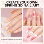 Makartt 3D Nail Gel, 15g Sculpting Gel Glue for Molding and Drawing | Clear Rhinestone Glue, Gems Decoration, Carving and Painting Nail Art, No Wipe - Image 5