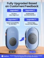Vaydeer Undetectable Mouse Jiggler M4 Driver-Free Mouse Mover with Switch | No Software Needed, Silent Motor, Physical Movement, Keep Computer Awake, Remote Work and Office Use - Image 3