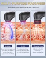 3-in-1 Body Sculpting Machine with Red Light, Vacuum Suction & Microcurrent | Cellulite Massage Tool for Arms, Legs, Waist & Belly, Skin Smoothing and Contouring Device for Home/Travel Use, 3 Cups, Timer - Image 3