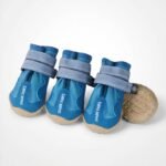 Spark Paws 365 Dog Shoes - All-Season Boots for Winter Snow & Hot Pavement | Water-resistant, anti-slip, stay-on straps - rain, ice & summer booties in one. Reflective; small, medium & large dogs - Image 2