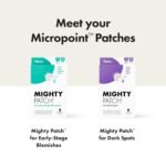 Mighty Patch Hero Cosmetics for Dark Spots Post-Blemish Patch, 8 Ct | Acne Patch with 395 Micropoints, Formulated With Vitamin C, Niacinamide; Dermatologist Tested; Non-Irritating - Image 6
