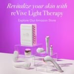 reVive Light Therapy Soniqué Mini Acne Cleanser, Battery-Operated | Sonic Face Cleanser Brush with Blue & Red Light Therapy, Medical-Grade Acne Device for Face & Body, Water-Resistant - Image 8