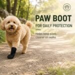 Dog Recovery Boot for Injured Paws, Breathable Dog Shoes with Non-Slip Sole | Dog Bootie to Protect Wounds from Licking, Dirt, and Infection, Dog Paw Wound Recovery Boot for Small to Medium Large Dogs - Image 7