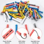 SPTHTHHPY Hair Roller Set, 100 PCS Perm Rods with 5 Sizes Hair Curler for Women Long Short Hair DIY Hairdressing Styling Tools - Image 3