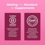 MARYRUTH'S Probiotic Beauty Capsules, Gut Health, Vegan Collagen Support | Red Orange Complex & Ceramosides, Vegan Collagen Support, Anti Aging, Gut Health, Hair Skin and Nails Vitamins - Image 5