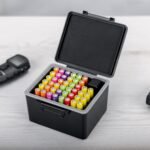 JJC AAA Battery Hard Case with Detachable Tester Checker for 44 Slots AAA | AAA Battery Case Storage Oragnizer for Household Batteries,Water-Resistant and Shockproof - Image 9
