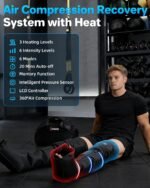 YINGGG Leg Massager with Heat and Compression - Foot and Calf Massage Sleeve with 3 Heat, 6 Intensities, 6 Modes, Compression Boots for Circulation and Pain Relief - Image 6