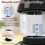 2 in 1 Hair Steamer for Natural Hair & Ozone Facial Steamer | 2-in-1 hair and facial steamer for deep conditioning natural hair and daily skincare,for Personal Care Use at Home or Salon - Image 6