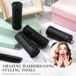 WILLBOND Perm Rods,Pink, 1.18 Inch | Cold Wave Hair Rollers with Rat Tail Comb, Clips, For Long Short Hair, Reusable Curl Rods for Salon Home Perming - Image 6