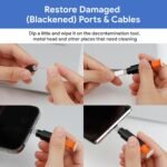 for iPhone Cleaning Kit, Multi-Tool for iPad AirPods Speaker & Charger Port | Repairs & Recovers Lightning Cables & Connectors, Easy Storage, Compatible with USB-C Devices - Image 7