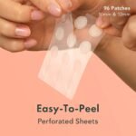 Rael Miracle Invisible Spot Cover Hydrocolloid Acne Pimple Patches (96 Ct) | Ultra-Thin Patch for Face, Absorbs Fluid From Blemishes, Facial Sticker, Korean Skin Care, Pore Care, 2 Sizes - Image 3