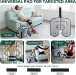Ice Machine for Knee After Surgery w/Compression, Hip Replacement Cold Therapy Machine, Cryocuff Wrap Pack for Shoulder Recovery, ACL Cold Circulation System - Image 9