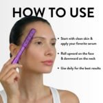 Nurse Jamie Uplift Facial Massaging Beauty Roller - Facial Massager with 24 Stones for Sculpting, Firming & Reducing Puffiness - Image 4
