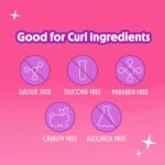 Not Your Mother's Curl Talk Sculpting Gel, Curl Defining Cream, & Curl Foam | Frizz Control Gel, Defining Cream, & Refreshing Curl Foam - 6 & 8 fl oz - Formulated with Rice Curl Complex - Citrus Jasmine - Image 9