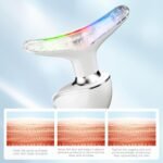 Face Neck Tool for Skin Care, Electric Neck Face Lifting Device for Wrinkle Removal (White) - Image 3