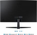 Samsung 27" Essential S3 (S36GD) Series FHD 1800R Curved Computer Monitor | 100Hz, Game Mode, Advanced Eye Comfort, HDMI and D-sub Ports (LS27D366GANXZA) - Image 9