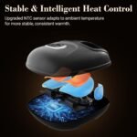 Foot Massager Upgraded FSA Eligible HSA, Birthday Gifts for Women | 5 Levels Compression & Vibration Massage for Plantar Fasciitis Relief, Heat & 3 Kneading, NTC Temperature Control - Image 7