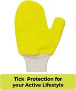 Yellow Tick Removal Glove for Humans & Pets - Safely Remove Ticks Effortlessly, Chemical-Free, Durable, Portable Tick Management Tool for Outdoor Adventures & Everyday Use | Safely Remove Ticks Effortlessly, Chemical-Free, Durable, Portable Tick Management Tool - Image 3