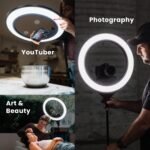 Lume Cube Ring Light Pro | Wireless Professional Lighting for Photography, Streaming, Video | Fully Adjustable Color and Brightness | Includes Sturdy, Portable Tripod Mount and Padded Carrying Case - Image 3