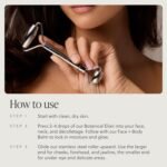 304-Grade Stainless Steel Facial Roller, Face Roller for Eyes, Double Chin, Jawline & Neck, Reduce Puffiness & Improve Wrinkles, Massage Tool for Anti-Aging, Lifting & Lymphatic Drainage | 304-grade stainless steel facial roller for massage around eyes, jawline & neck. Helps support a refreshing skincare routine - Image 5