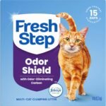 Fresh Step Odor Shield Multi Cat Clumping Cat Litter, 14 lb. | Febreze Freshness, Odor Shield with Ammonia Block Technology, Low Dust, Compatible with Most Automatic Litter Boxes - Image 13