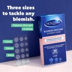 Noxzema Hydrocolloid Pimple Patches with Niacinamide & Tea Tree Extract, Acne Treatment for Face Blemishes, Absorbs Oil & Reduces Breakouts, Dermatologist Tested, 30 Count - Image 7