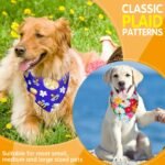 30 Pcs Dog Bandanas Bulk Sublimation Plain Bandanas Bulk for Christmas Birthday Doggy Heat Transfer Triangle Scarf Washable Adjustable for Small Medium Large Pets Dogs(L) - Image 7