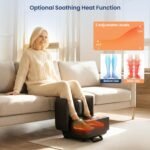 COMFIER 2 in 1 FSA Foot Massager Machine, HSA Shiatsu Foot and Calf Massager with Heat,Kneading,Vibration,Compression Massagers for Feet Health,Ankle & Leg Tired, Plantar Fasclitis,Gift for Men Women - Image 5