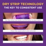 Teeth Whitening Strips - 90-Day Long-Lasting Results, Enamel Safe & Low-Sensitivity, Professional Teeth Whitening Strips with Non-Slip Dry Strip Technology - 28 Upper and 28 Lower - 28 Treatments - Image 5