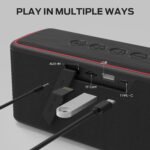Monster Shock Plus Bluetooth Speaker,Portable Speaker with 40W Loud Stereo Sound,Bluetooth 6.0,TWS Pairing,20H Playtime,Support AUX/TF Card,IPX6 Waterproof Wireless Speakers for Travel,Home,Outdoor - Image 5